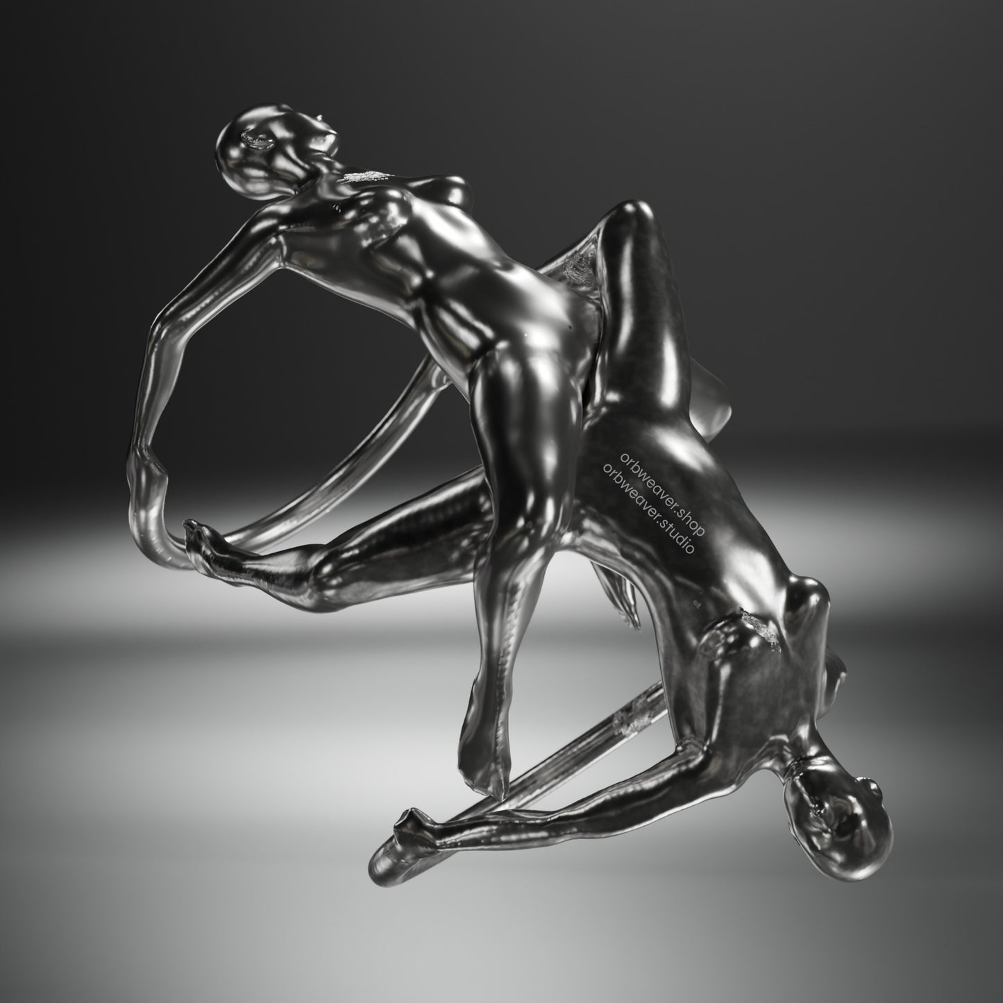 Scissor Ring by Orbweaver