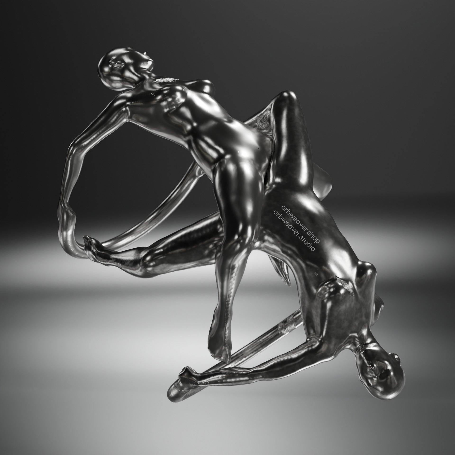 Scissor Ring by Orbweaver