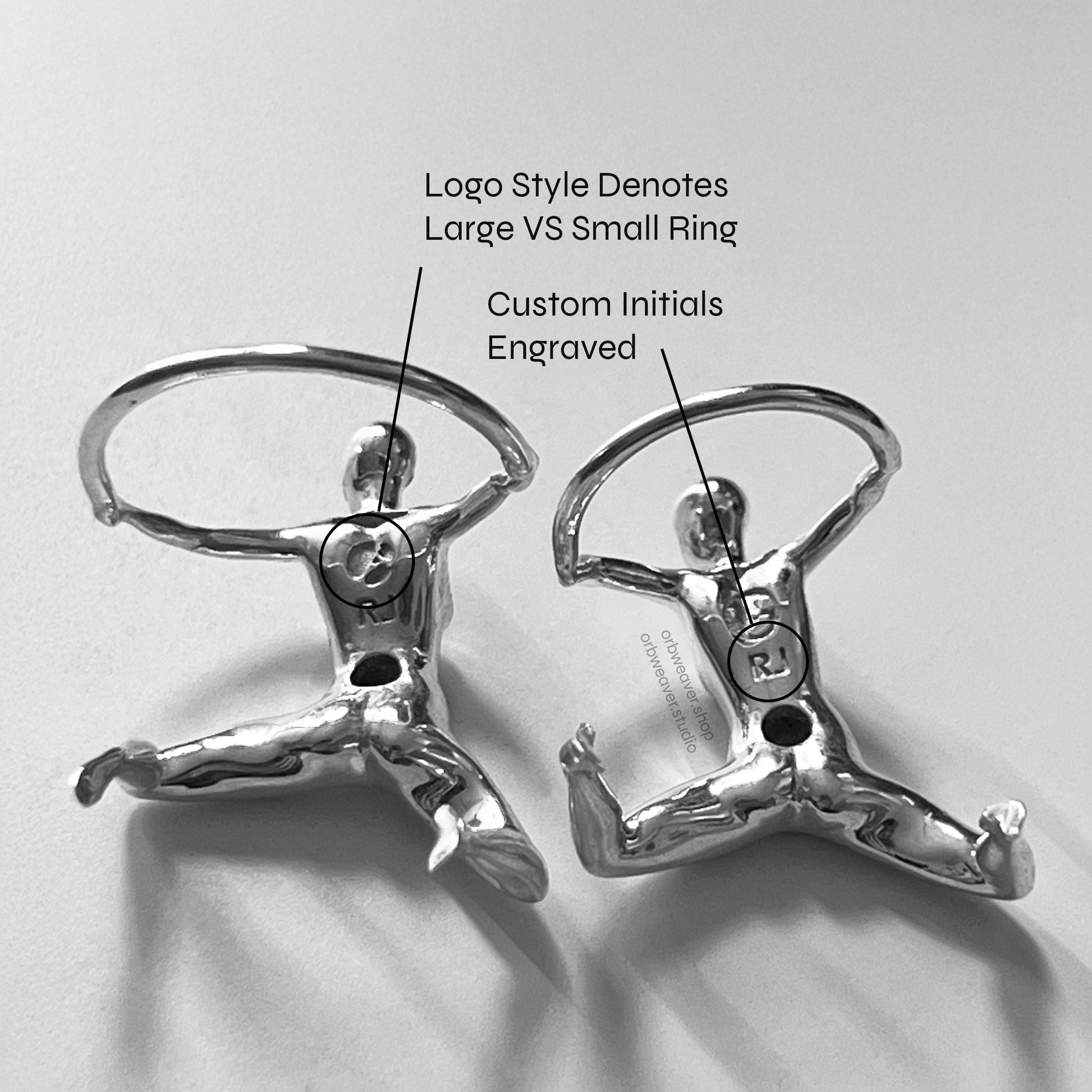 Scissor Ring by Orbweaver